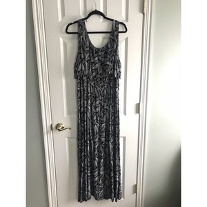 Merona maxi dress size xxl popover top